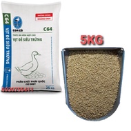 5KG Cám vịt C64 thức ăn cho vịt đẻ thức ăn vịt thức ăn cho gà đẻ
