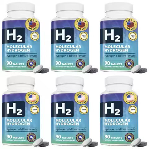 Invigorated Water Hydrogen Water Tablets with Magnesium 12 PPM H2 Molecular Hydrogen Tablets for Dri