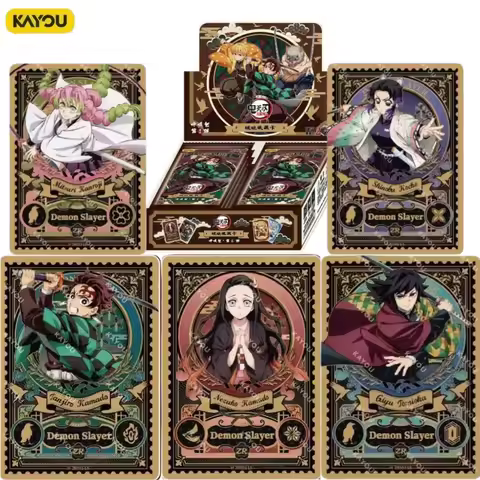 KAYOU Official Genuine Demo Slayer: Kimetsu No Yaiba Dawn Series Card Anime Peripheral Collection Ex