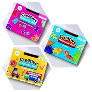 Magnetic PUZZLE PLAY BOX | Arrange And Complete SIMANJA Toys