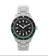 [包順豐] Timex Waterbury Heritage Automatic GMT 41.5mm Stainless Steel Bracelet Watch TW2Y60800 Automat