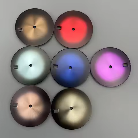 Customized Dia 28.5mm Dial NH35 Dial Sunray Gradient Watch Dial Fits NH35 NH36 4R35 4R36 7S Movement