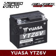 ORIGINAL YUASA YTZ6V HIGH PERFORMANCE FACTORY ACTIVATED NON-SPILLABLE MOTORCYCLE BATTERY FOR HONDA C