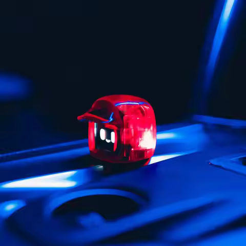 【low price】 Dasai Future Series Mochi 3rd Gen LED Light Car Robot Ornament Luminous Interior Decor F