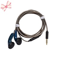 [Ready]DIY MX500 Heavy Bass Flat Head Earphone Earbuds with Mic Noise Isolating High Sensitivity Mic