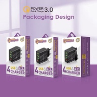 4USB Adapter 3.1A Travel Phone Charger Adapter Plug 4 Port Usb  Charger Adapter 充电器