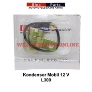 Kondensor 12V 027 L300 BinaParts Condensor Mobil Vespa SPAREPART MOTOR TERMURAH