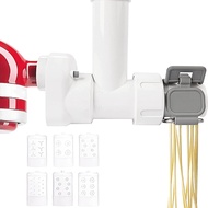 ✪【Haoo-Store】【Ready Stock】 For KitchenAid Stand Mixer Pasta Maker Spaghetti Roller  Press Attachment