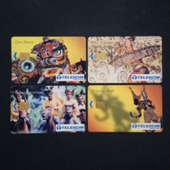 Old Used Phone Card Malaysia(Chip Card)-Malaysia PayphoneVintage Used Phone Card Malaysia For Collec