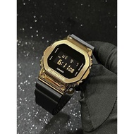 Casio G-Shock GM-5600G-9D Gold Tone Black Resin Digital Men Fashion Sport Watch