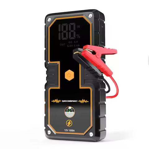 Car Jump Starter Portable 20000mah 5000A Power Bank Car Battery Booster 12V Car Starting Device for 