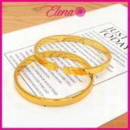 Elena Emas Korea Emas Sadur Gelang Tangan Dewasa EG203