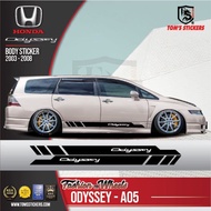 👍👍 HONDA ODYSSEY CAR BODY STICKER SET ODYSSEY - A05