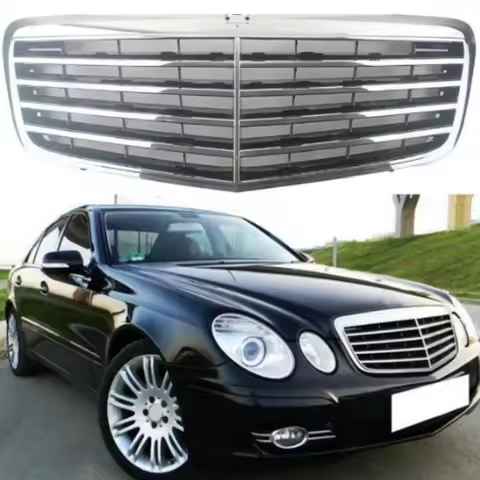 Front Bumper Grille for Mercedes Benz 2118801783 E-Class W211 E320 E220 2007-2009