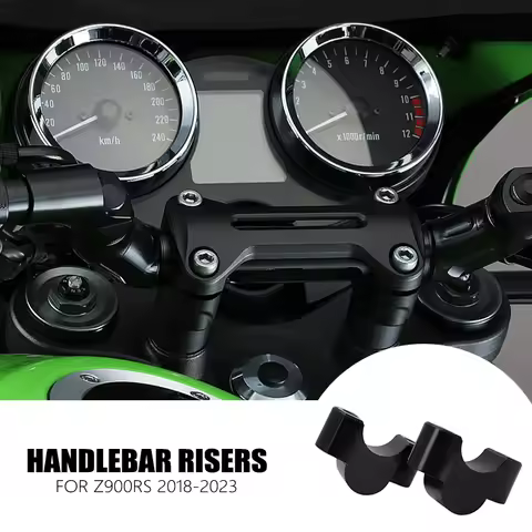 Handlebar Riser fat handleBars Mount Clamp Extend Adapter For KAWASAKI Z900RS Z900 RS Z 900RS 2018-2