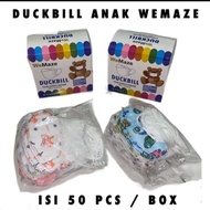Masker Duckbill Wemaze Anak - 50pcs