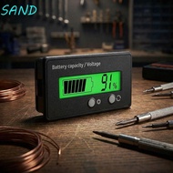 SAND Battery Gauge, Voltage Meter Indicator Battery Capacity Indicator, Battery Monitors Lead-acid L