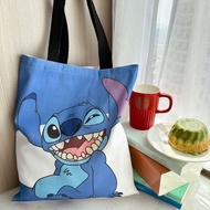 ☆The Lowest Price in SG☆Stitch Bag Shopping Bag Canvas Bag Canvas Bag Canvas Tote Bag Canvas Tote Ba