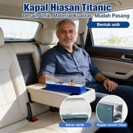 Titanic Decorative Ship Car Decoration One Piece Ship Display Cruise Ship Floating Ornament