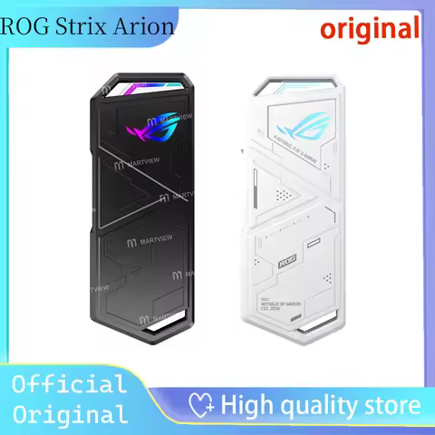 Original ROG Strix Arion M.2 NVMe SSD Enclosure (Standard Edition), Supports external solid-state dr