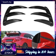seashorehouse Rear Bu per Canard Lip Splitter Canards Vents Replace ent for W176 (Carbon pattern)