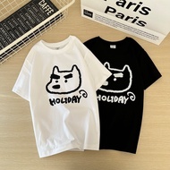 South Korea 2026（24Hour shipping）Maise STUDIO Universal printed T-shirt for men and women casual #  