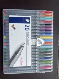 STAEDTLER triplus fineliner pens - 20 colours