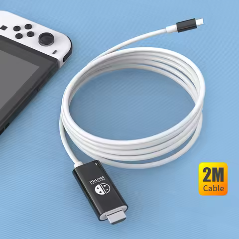 1080P Type C to hdmi Cable for Nintendo Switch with 4K PD Charging Compatible with Laptop Tablet Typ