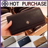 Tory Burch Women's wallet, coin bag, scratch-resistant cross-grain leather wallet, multi-card TB wallet