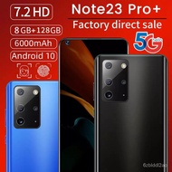 Note23 Pro+ Mobile phone 8GB 128GB Smartphone 6000mAh Mobile PhoneGoogle Play CellPhone Global Versi
