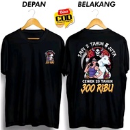 PREMIUM MEN'S DISTRO T-SHIRT II COW 2 YEARS 18 MILLION