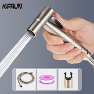 [Ready stock] KIPRUN Toilet Bidet Sprayer Handheld Bidet Sprayer 304 Stainless Steel Bidet Sprayer F