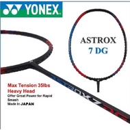 YONEX ASTROX 7 DG 35 LBS ORIGINAL SUNRISE NEW BADMINTON RACKET
