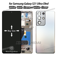 6.8" OLED For Samsung S21 Ultra 5G G998 G998U Display Touch Screen Digitizer For Samsung S21Ultra G9