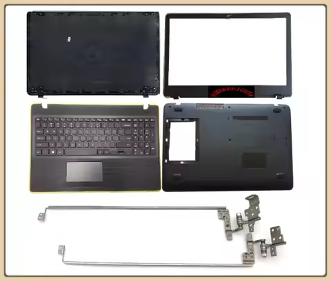 New Top Laptop Screen Back/Bezel/Palmrest/Bottom Case/Keyboard/Cover/Hinge For Samsung NP300E5K NP30