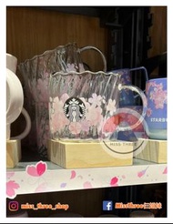 日本直送🇯🇵現貨🛍日本Starbucks 星巴克 SAKURA 2023 櫻花系列  花邊耐熱玻璃杯 355ml