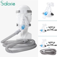 Masker Full Face CPAP Salorie CPAP อัตโนมัติอุปกรณ์เสริม BiPAP ที่คลุม Comfort พร้อมที่คาดศีรษะใช้สำ