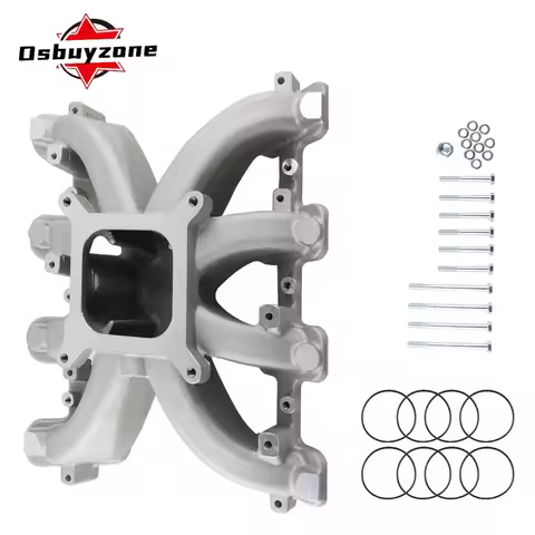 300-132 Single Plane Mid-Rise Intake Manifold for GM LS1 LS2 LS6 V8 5.7L 6.0L 350 364 fits Cadillac 