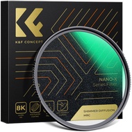 K&F Concept Nano-X Shimmer Diffusion 1/1 Lens Filter (Glimmer Glass Filter) Full HD Waterproof and o