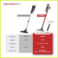 ▫ ✑ ❀ PerySmith X10 Pro Handheld VacuumCleaner Portable Heavy Duty Floor Car Cleaner For Bed Home S