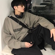 ESSENTIALS Original Men Sweatshirt Chest Letter Hoodie Sweatshirt Loose Trend Unisex