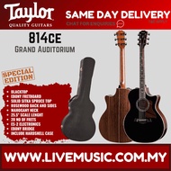 Taylor 814ce Special Edition Grand Auditorium Acoustic Guitar w/Case, Blacktop ( 814 ce / 814-ce )