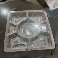 Rice Box Divider Mica (50 pcs) - Rice Box Mica - Catering Rice Mica - Catering Box Mica - 7-Section 