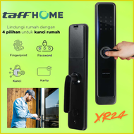 BARU TaffHOME Smart DoorLock Pintu Rumah Kunci Pintu Sidik Jari password kartu dan kunci darurat