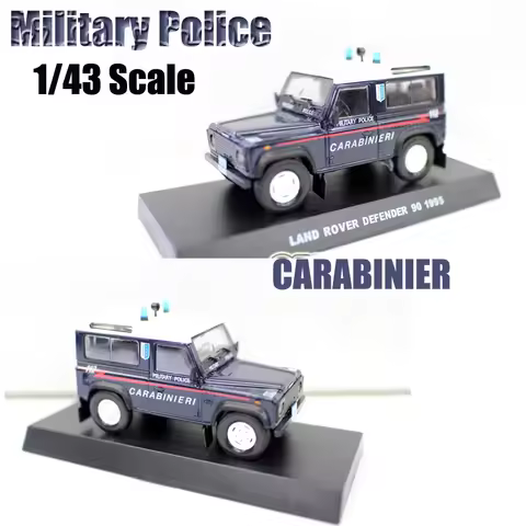 Model Cars 1/43 Scale Landd&Rover Defender 90 1995 Military Vehicle 112 Diecast Toys for Collection 