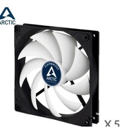 ARCTIC F14 WHITE PWM PST PACK of 5 VALUE PACK 140mm PWM PST Case 5 Fan Original