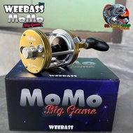 รอกเบทกลม WEEBASS รุ่น Momo Big Game เหมาะสำหรับงานหน้าดิน/งานบ่อ/งานเขื่อน/งานทะเล