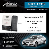 Volkswagen CC 1.4L & 1.8L & 2.0L L4 Gas 2009 to2017 33-2865MX Max Racing Exhaust Performance Drop-in