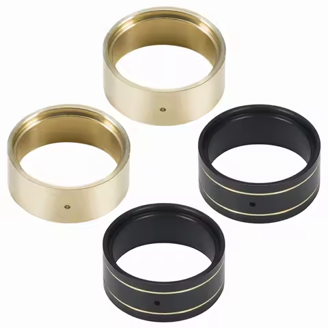 4PCS 16g 1.0 Brass Wheel Clamp Ring for 1/24 RC Crawler Axial SCX24 Deadbolt C10 Gladiator Bronco AX