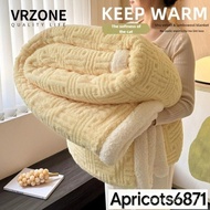 【Local Ready Stock】 Queen Comforter Comfy Sofa Blanket And Comfortable Blanket Quilt Coral Flannel C